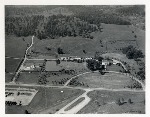 Aerial view (undated)